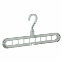 Kitcheniva 9 Hole 3D Folding Space Saving Hanger - Green