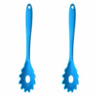 Kitcheniva 2 Pack Silicone Pasta Fork - Blue