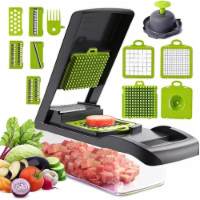 Mandoline Slicer Thickness Adjustable, FITNATE 9 in 1 Vegetable