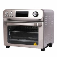 Chefman Toast-Air Dual-Function Air Fryer + Toaster Oven, Stainless Steel,  20 Liter 