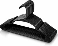 Kitcheniva Lightweight Plastic Hangers - Black