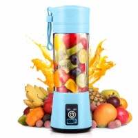 Kitcheniva 380ML Portable Personal Mini Juicer Cup USB - Blue