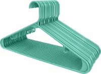 Kitcheniva Plastic Hangers Durable Slim Pack of 30 Aqua