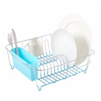 Kitcheniva Dish Drying Rack 2-Tier White, 1 Pcs - Kroger