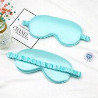 Kitcheniva 1 Pack Smooth Padded Sleep Eye Mask Cover - Light Green