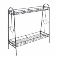 Kitcheniva Metal Shelves Indoor Plant Stand 2 Tier