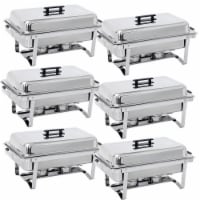 Kitcheniva Stainless Steel Chafing Dish Set of 6