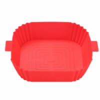 Kitcheniva Non-Stick Silicone Air Fryer Liner Red