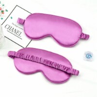 Kitcheniva 2 Pack Smooth Padded Sleep Eye Mask Cover - Purple