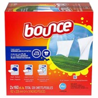 Bounce Fabric Softener Dryer Sheet Outdoor Fresh 320 Ct Perspective: Main