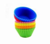 Kitcheniva Silicone Cup Cake Molds 10 Pack