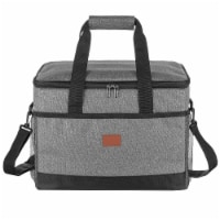 Kitcheniva Insulated Bag Cooler Storage 3-Layer Gray 15L