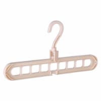 Kitcheniva 9 Hole 3D Folding Space Saving Hanger - Beige