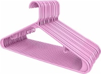 Kitcheniva Plastic Hangers Durable Slim Pack of 30 Pink