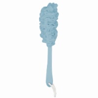 Kitcheniva Loofah Shower Sponge With Long Handle - Blue