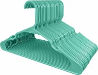 Kitcheniva Lightweight Plastic Hangers - Green