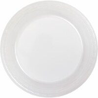 Kitcheniva Disposable Plastic Plates 7" Pack of 20, Clear
