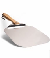 Kitcheniva Aluminum Pizza Peel 12" x 14" With 360° Folding Wood Handle