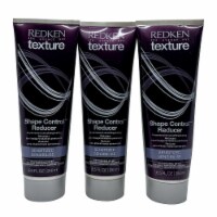 Redken Texture Shape Control Reducer Sensitized Hair 8.5 OZ Set of 3