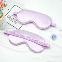Kitcheniva 2 Pack Smooth Padded Sleep Eye Mask Cover - Light Purple