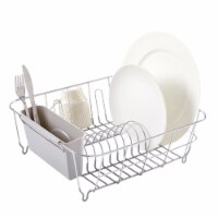 Kitcheniva Dish Drying Rack 2-Tier White, 1 Pcs - Kroger