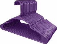 Kitcheniva Lightweight Plastic Hangers - Purple
