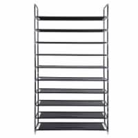 Kitcheniva Shoe Storage Rack Free Standing 10 Tier
