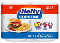 Hefty Supreme Foam Disposable Lunch Plates 8 7/8 - 250 Count