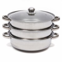 Kitcheniva Stainless Steel Steamer Cooker Pot Set of 3