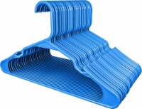 Kitcheniva Lightweight Plastic Hangers - Blue