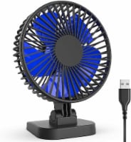 Kitcheniva Mini 4 inch Desk Fan 3 Speeds USB Powered