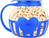Kitcheniva Original Microwave Glass Popcorn Popper - Blue