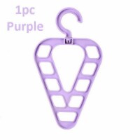 Kitcheniva Triangle Rotating Clothes Hanger Purple