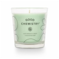 Good Chemistry® Eucalyptus + Bliss Glass Candle Perspective: Main