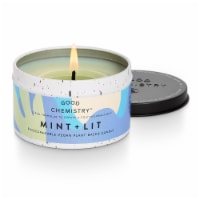 Good Chemistry® Mint + Lit Tin Candle Perspective: Main