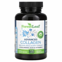 ForestLeaf Multi Collagen Pills with Hyaluronic Acid + Vitamin C | Hydrolyzed Collagen