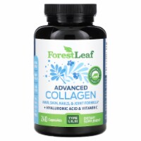 ForestLeaf Multi Collagen Pills with Hyaluronic Acid + Vitamin C | Hydrolyzed Collagen