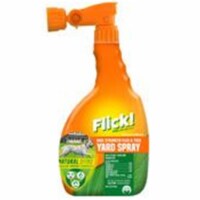 Flick Natural Flea & Tick FKYDSP32Z 32 oz Maximum Strength Flea & Tick Yard Spray Pack of 3