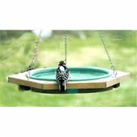 Songbird Essentials SE504 Mini Hanging Bird Bath Green