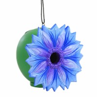 Home & Garden Blue Cornflower Birdhouse Wood Gord-O Albesia Se3880236