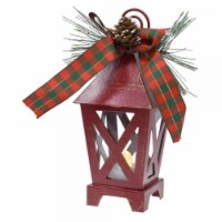 Gift Essentials GE3034 Mini LED Lantern Placecard & Photo Holder, Red