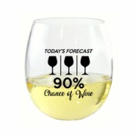 Zees Creations ED1001-W4 Todays Forecaset EverDrinkware Wine Tumbler