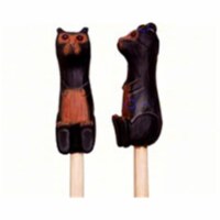 Songbird Essentials SE3915003 Salad Server Black Bear