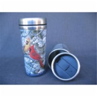 Songbird Essentials SEEK7501 7.5'' x 3.5'' x 3.5'' Fire in the Snow Thermal Mug
