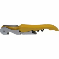 Wine Gift Essentials WE306UP Uprinted Corkscrew- Yellow