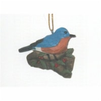 Songbird Essentials Bluebird with Holly Ornament