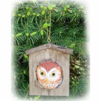 Songbird Essentials Owl House Ornament