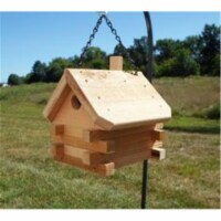 Songbird Essentials SETC104 Log Cabin Wren House