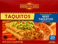 Menu Del Sol Beef Taquitos