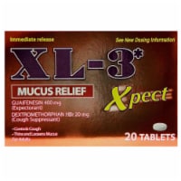 XL-3 Xpect Mucus Relief Immediate Release Tablets